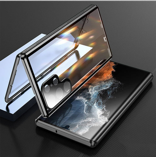 Galaxy S24 Ultra Double Magnetic Glass Case